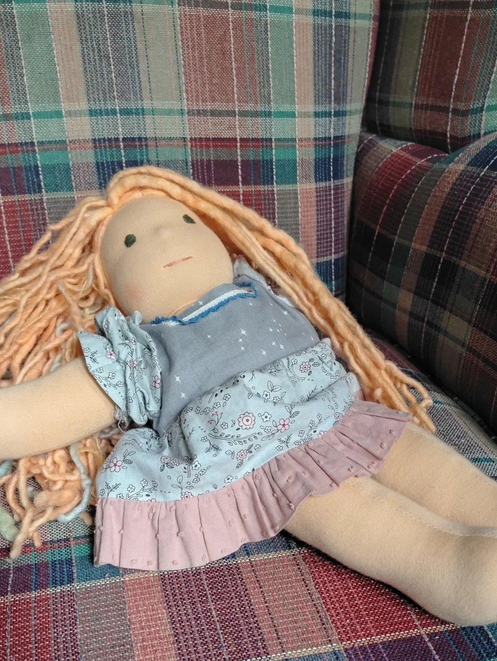 Adorable Bamboletta Doll Orange And Colorful Hair